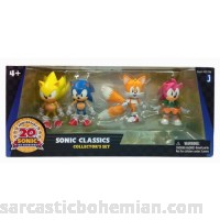 Sonic 20th Anniversary Exclusive Classics Action Figure 4 Pack B005VGHPG0